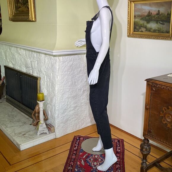 Urban Outfitters BDG Black Stretch Denim Overalls - Picture 5 of 15